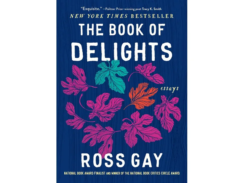 Paperback cover of The Book of Delights by Ross Gay