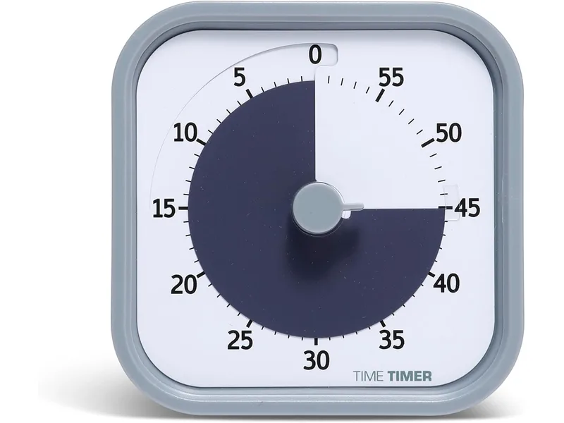 Pale Shale Time Timer MOD Home Edition visual timer with a colored time disc